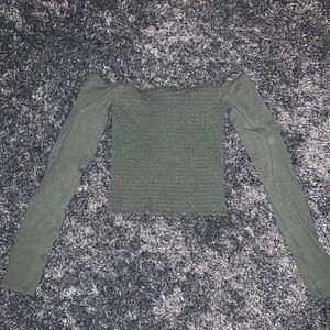 Hollister long sleeve tube top